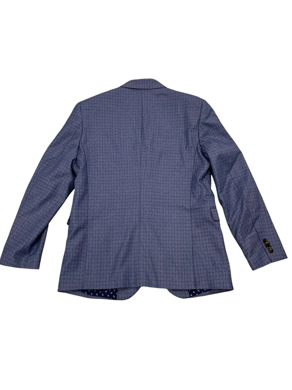 Johnston & Murphy Blue Blazer Men’s M Slim Fit Stretch Sport Coat Double Vent
